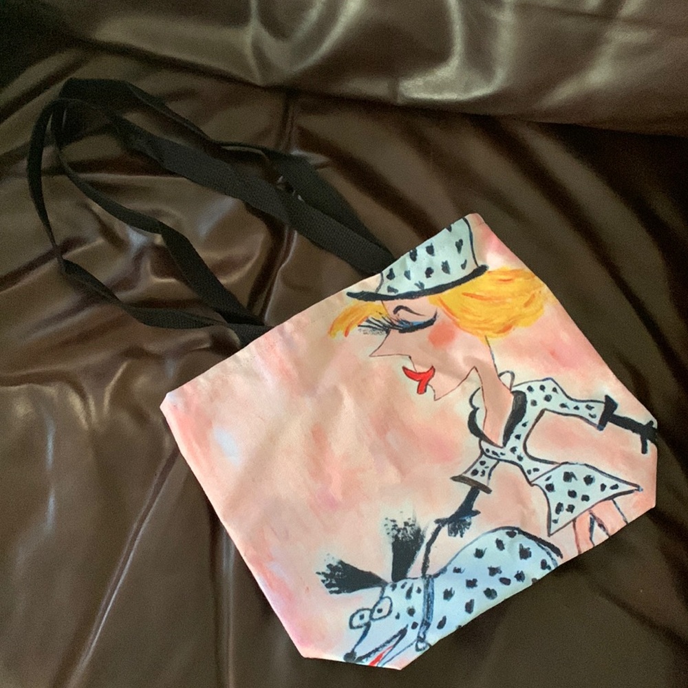 NWOT Custom Designed Art Tote Bag